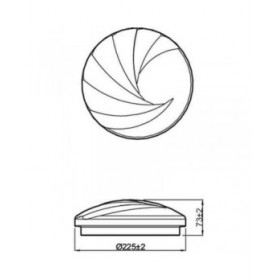 Lampadario Philips Plafón Ø 32 cm Bianco 17 W Metallo/Plastica (4000 K)