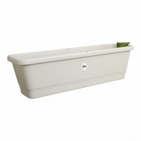 Vaso Elho Bianco 20 x 65 x 17 cm Grigio Plastica Quadrato