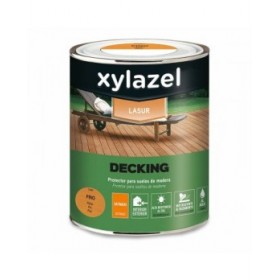 Lasur Xylazel Decking Protettore di superficie 750 ml Pino Raso