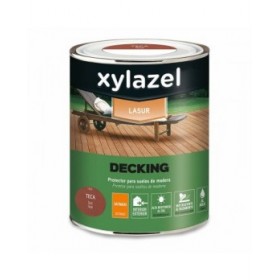 Olio Protettivo Xylazel Decking Teca 750 ml Raso
