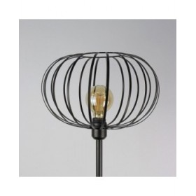 Lampada da Terra EDM 32122 Nero 60 W 220-240 V 35 x 35 x 150 cm Vintage