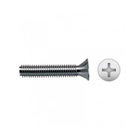 Scatola a viti CELO 5 x 10 mm Filettatura metrica 500 Unità Zincato Svasata