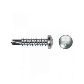 Vite autofilettante CELO 4,8 x 45 mm Vite per lamiera 250 Unità Zincato