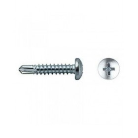 Vite autofilettante CELO 3,9 x 16 mm Vite per lamiera 500 Unità Zincato