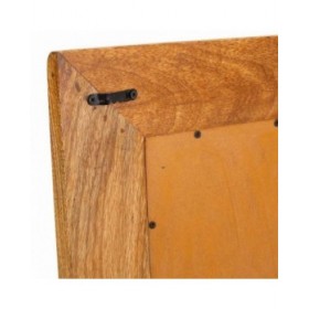 Specchio da parete Alexandra House Living Marrone 1 x 88 x 49 cm Rettangolare