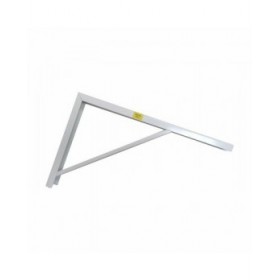 Squadra Fepre Bianco Acciaio 30 x 50 cm