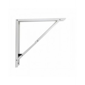 Squadra Fepre Acciaio Bianco (40 x 40 cm)