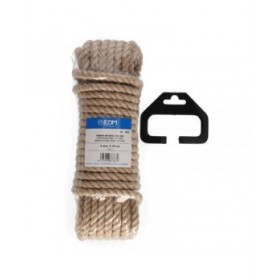 Corda intrecciata EDM 87863 Naturale Juta 10 m