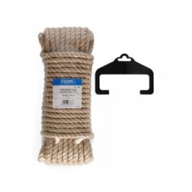 Corda intrecciata EDM 87867 Naturale Juta 15 m