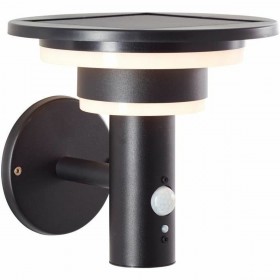 Lampione da Giardino Brilliant Nero Giardino 18,5 x 21 x 21,3 cm