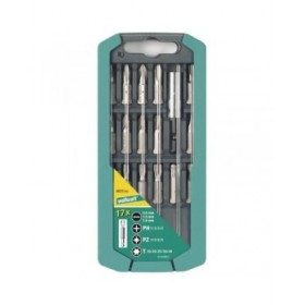 Set di punte Wolfcraft 8633000 Cacciavite