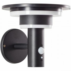Lampione da Giardino Brilliant Nero Giardino 18,5 x 21 x 21,3 cm