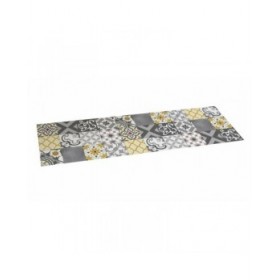 Tappeto in vinile Stor Planet CROMA PATCH Grigio 100 % PVC (60 x 200 cm)
