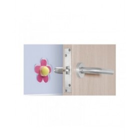 Arresto Inofix Fiore Porte Adesivo Rosa PVC