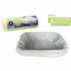 Borse igieniche Aimé 50 x 38,5 cm Bianco Plastica
