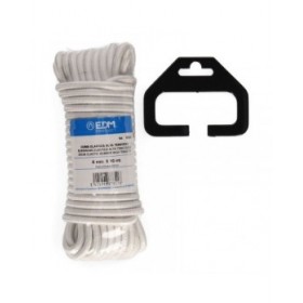Corda intrecciata EDM 87851 Bianco 10 m