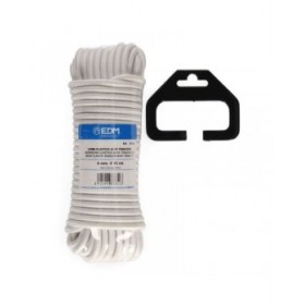 Corda intrecciata EDM 87852 Bianco Gomma