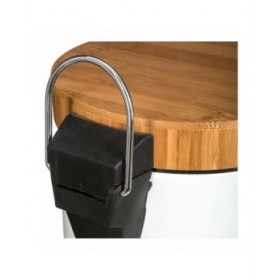 Cestino a pedale 5five Simply Smart Natureo Bianco Naturale 3 L