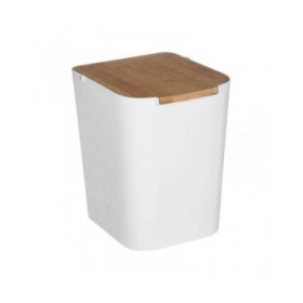 Secchio della spazzatura 5five Simply Smart Baltik Bianco Naturale 5 L (5 L)