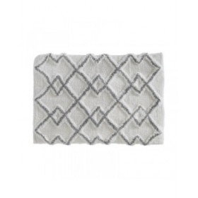 Tappeto da bagno 5five Simply Smart Grigio Cotone 50 x 75 cm