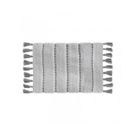 Tappeto da bagno 5five Simply Smart Grigio Cotone 50 x 75 cm