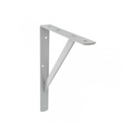 Supporto da Parete AMIG 9-9806 Mensole Grigio Acciaio (25 x 20 cm)