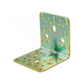 Staffa ad angolo AMIG 303-12138 Dorato Acciaio (10,3 x 10 cm)