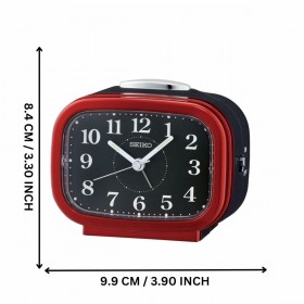 Orologio-Sveglia Seiko QHK060Q Rosso