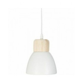 Lampadario Atmosphera Metallo Bianco 25 W (19 x 15 cm)