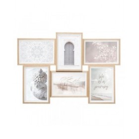 Cornice Portafoto Atmosphera Mille-Mille 45 x 31 cm Legno MDF