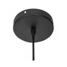 Lampadario Atmosphera Jena Nero 40W Metallo (26 x 26 x 25 cm)