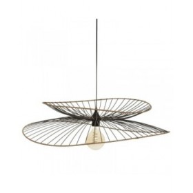 Lampadario Atmosphera Alara 40W Nero (Ø 69,5 x 17,5 cm)