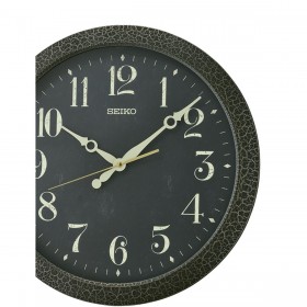 Orologio da Parete Seiko QXA815K Nero Plastica