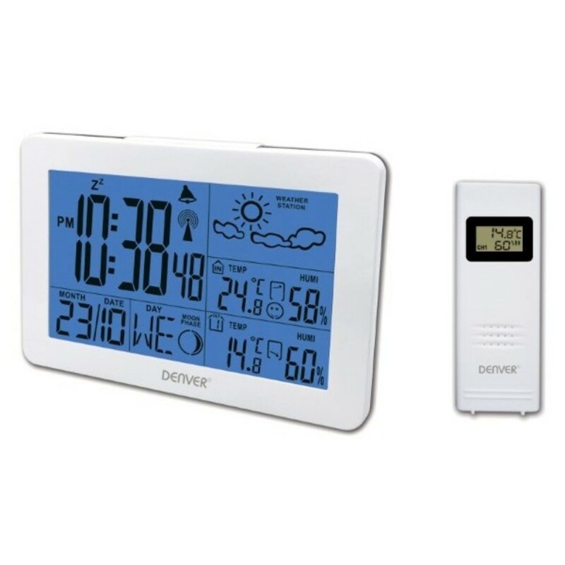 Stazione Meteorologica Multifunzione Denver Electronics WS530 WHITE Bianco