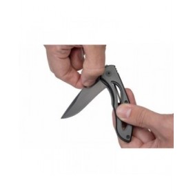 Coltello a serramanico Wolfcraft 70 mm