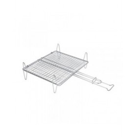 Griglia per Barbecue per Pesce Sauvic Zinco 30 x 35 cm