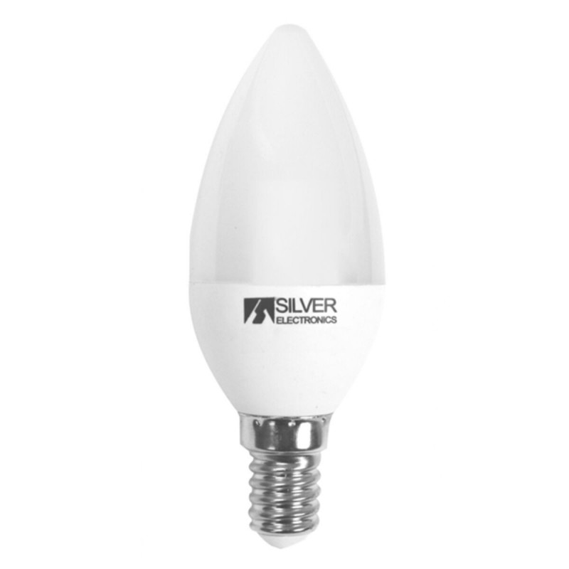 Candela Silver Electronics ECO VELA E14 5W 3000K A+ Bianco Nero 5 W E14 (3000K)
