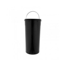Secchio della spazzatura 5five Simply Smart Baltik Nero Bambù 30 L