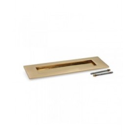 Piatti per cassette postali Dorato (100 x 305 mm)