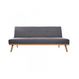 Divano Letto Atmosphera Dohan Poliestere Grigio scuro (182 x 80 x 80 cm)