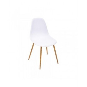 Sedia da Sala da Pranzo Atmosphera 47 x 53 x 85 cm Bianco Multicolore
