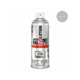 Vernice spray Pintyplus Evolution MT191 Metallizzato 400 ml Argentato