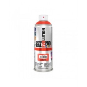 Vernice spray Pintyplus Evolution F107 400 ml Fluorescente Rosso