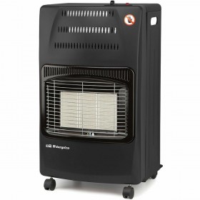Camino Elettrico Decorativo da Parete Orbegozo HCE60       BUT Nero