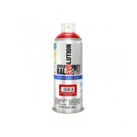 Vernice spray Pintyplus Evolution RAL 3020 400 ml Base d'acqua Traffic Red