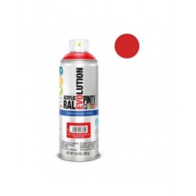Vernice spray Pintyplus Evolution RAL 3020 400 ml Base d'acqua Traffic Red