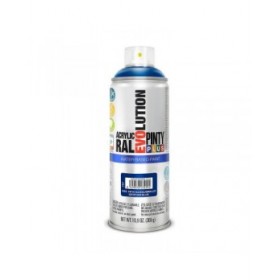 Vernice spray Pintyplus Evolution RAL 5010 Base d'acqua Gentian Blue 400 ml