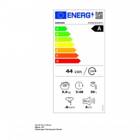 Lavatrice Samsung WW90CGC04DTHEC 60 cm 1400 rpm 9 kg