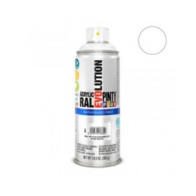 Vernice spray Pintyplus Evolution RAL 9010 400 ml Base d'acqua Pure White