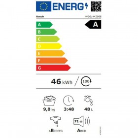 Lavatrice BOSCH WGG144Z0ES 60 cm 1400 rpm 9 kg